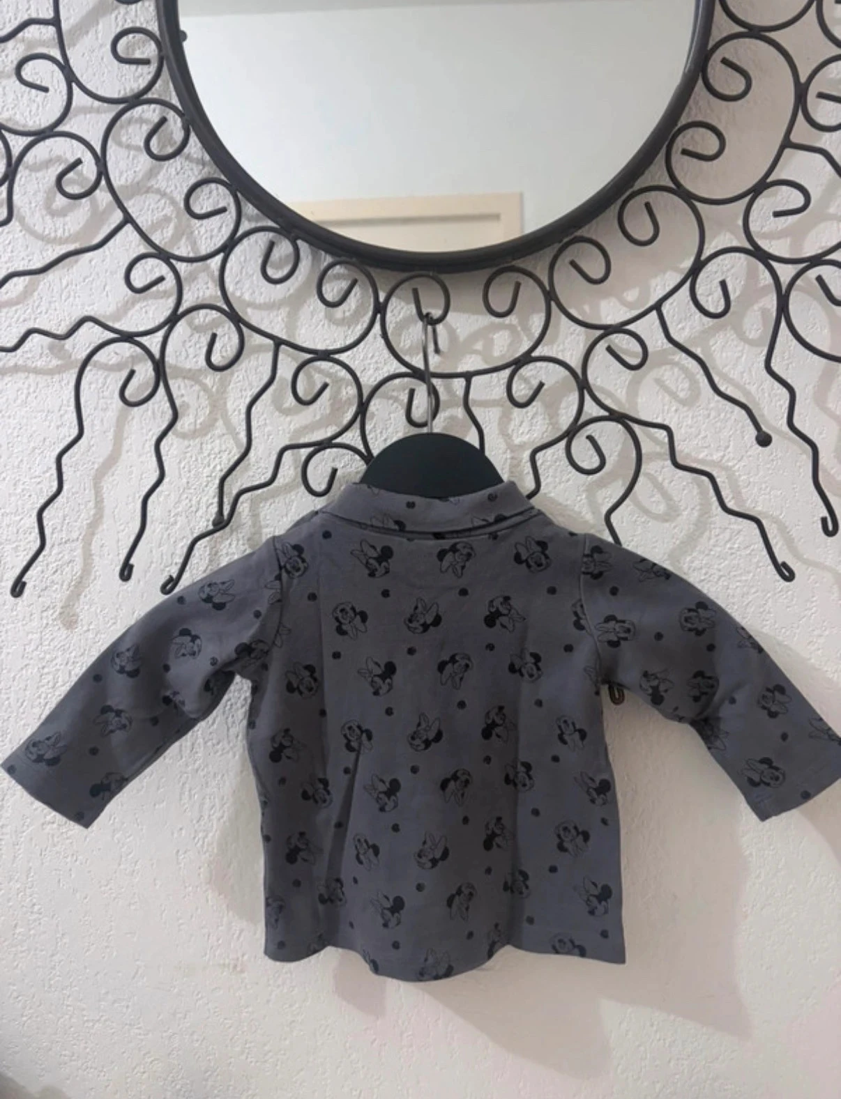 Disney Baby Minnie Mouse Pullover – Anthracite Gray – Size 9 months – photo 2